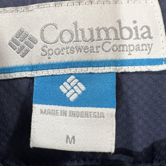 Columbia Sportswear Windbreaker Womens Size Medium Y2K Blue Jacket - Picture 4 of 15